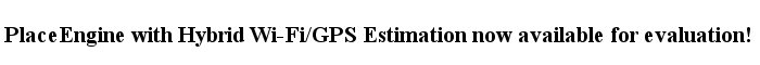 Find out where you are via Wi-Fi signals by using PlaceEngine!